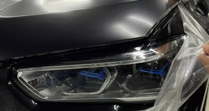 BMW X5 M Competition-оклеили сатиновой защитной пленкой и сделали восстановительную полировку