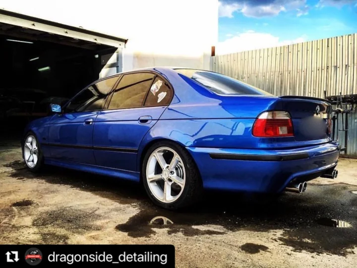 BMW E39 — выполненный проект Dragon Side